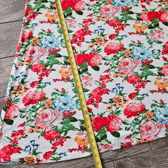 Measeor Short Sleeve Floral Maxi Dress Size XXL - Picture 5 of 15